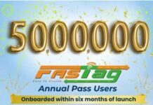 सिर्फ 6 महीने में ही 5000000 लोगों ने खरीदा FASTag एनुअल पास