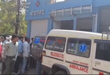 प्रसूता की मौत पर परिजनों ने मचाया जमकर हंगामा