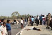 मांझापुर हाइवे पर मिली लाश ग्रामीणों में मचा हड़कंप