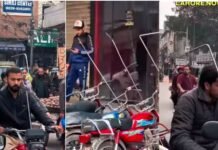 पाकिस्तान के लोग बाइक के आगे लगवा रहे हैं रॉड, जानें क्या है इसके पीछे राज?
