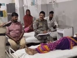 फिल्टर प्लांट में काम कर रही एक महिला मजदूर को दो महिला ने की मारपीट