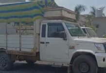 चौपहिया वाहन की टक्कर से बाईक सवार की हुई मौत, एक बच्चा गंभीर