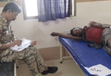 उत्कृष्ट विद्यालय मैदान में मधुमक्खियों का हमला, झूले लगा रहे 5 मजदूर घायल