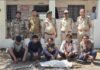 वन्य प्राणी नीलगाय के पांच शिकारी गिरफ्तार, एक फरार