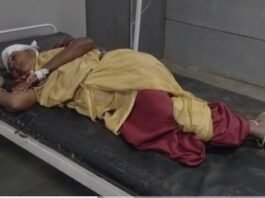 ट्रेन की चपेट में आने से महिला गंभीर रूप से घायल