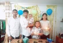 हर्षोल्लास के साथ बहनों ने मनाया भाईदूज पर्व