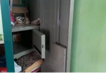 बंद मकान में चोरी, अलमारियां तोड़ ले गए सामान,