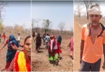 खंडवा के जंगलों में फिर शुरू हुआ कब्जा, चौकीदार को पीटकर अतिक्रमणकारी बोले- अब यहां दिखा तो मार देंगे