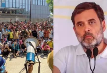 नोएडा के मजदूरों को मिला राहुल गांधी का साथ, कांग्रेस नेता बोले-‘देश के श्रमिकों की यह आखिरी चीख’