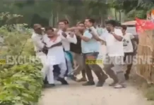 बंगाल चुनाव: BJP उम्मीदवार शुभेंदु सरकार पर TMC समर्थकों का हमला, एक पुलिस वाला भीड़ से बचाता नजर आया, देखें वीडियो