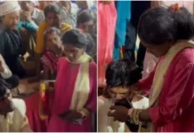 डिंडौरी में वरमाला के समय पहुंची दूल्हे की प्रेमिका ने मचाया हंगामा, दुल्हन के परिवार ने दोनों को पीटा; दूल्हा हुआ बेहोश