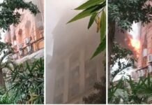 आनंदलोक अस्पताल में लगी आग, मरीजों को सुरक्षित निकाला गया बाहर