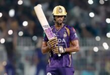 IPL 2026: आचार सहिंता का उल्लंघन, KKR के अंगकृष रघुवंशी पर लगा मैच फीस का 20 प्रतिशत जुर्माना