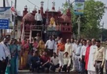 सादगी पूर्ण मनाई गई संत शिरोमणि सेन महाराज की 726 वी जयंती