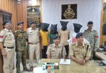 पुलिस का बड़ा धमाका: २५ लाख के मशरूका के साथ चोर गिरोह के ६ सदस्य गिरफ्तार