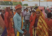 मुख्यमंत्री कन्या सामूहिक विवाह सम्मेलन में २०० जोड़ों ने लिया सात फेरों का संकल्प