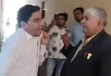 दतिया के महिला बाल विकास ऑफिस में हाईवोल्टेज ड्रामा; आरटीआई की जानकारी पर भिड़े अफसर और वकील, वीडियो वायरल
