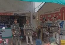 भोजशाला प्रकरण में हाई कोर्ट के फैसले के बाद लालबर्रा में पुलिस रही हाई अलर्ट, सुरक्षा के कड़े इंतजाम