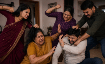 बहू ने मां-भाई संग मिलकर सास-पति से की मारपीट:जहर देकर मारने की दी धमकी
