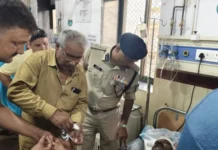 सीधी में थाना प्रभारी पर कुल्हाड़ी-हंसिए से जानलेवा हमला, एसपी पहुंचे अस्पताल, पांच आरोपी नामजद