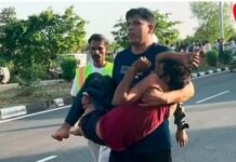 कंटेनर में घुसा डंपर, केबिन बना लोहे का पिंजरा, 2 घंटे तक जिंदगी और मौत के बीच फंसा रहा चालक