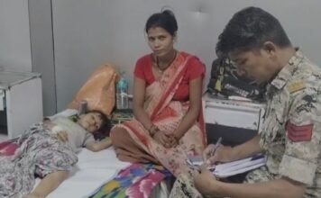 टीवी चालू करते समय करंट की चपेट में आई 5 वर्षीय मासूमजिला अस्पताल में भर्ती
