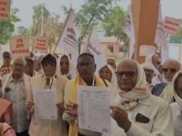 प्रोग्रेसिव पेंशनर्स एसोसिएशन ने भरी हुंकार रैली निकालकर एसडीएम को सौंपा मुख्यमंत्री के नाम ज्ञापन