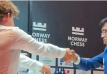 Norway Chess 2026: प्रज्ञाननंदा ने फिर से कार्लसन को हराकर रचा इतिहास, डी गुकेश की उम्मीदें समाप्त