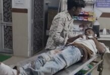 प्राथमिक उपचार के बाद जिला अस्पताल बालाघाट रेफर