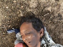 वन्य प्राणियों के शिकार के लिए बिछाए गए करंटयुक्त तार की चपेट में आने से महिला की मौत