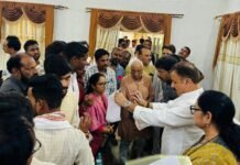 शिक्षा मंत्री से मिले अभ्यर्थी और एबीवीपी कार्यकर्ता,नियुक्ति प्रक्रिया पूरी करने, माइनिंग इंजीनियरिंग कोर्स और आधुनिक ऑडिटोरियम निर्माण की मांग