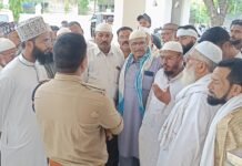 नाजिया इलाही के बयान से भड़का मुस्लिम समाजअंजुमन इस्लामिया कमेटी के बैनर तले सौपा ज्ञापन
