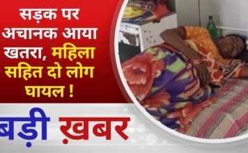 BALAGHAT NEWS: सड़क पर अचानक आया खतरा, महिला सहित दो लोग घायल ! PADMESH NEWS BALAGHAT