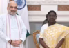 पीएम मोदी के बाद अमित शाह राष्ट्रपति द्रौपदी मुर्मू से मिले, मंत्रिमंडल विस्तार की चर्चा तेज