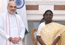 पीएम मोदी के बाद अमित शाह राष्ट्रपति द्रौपदी मुर्मू से मिले, मंत्रिमंडल विस्तार की चर्चा तेज