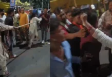 गुना में दो युवतियों ने युवक को दौड़ा-दौड़ाकर पीटा; शास्त्री पार्क के बाहर हाईवोल्टेज ड्रामा, वीडियो वायरल