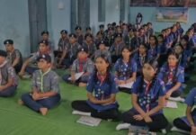 ५ दिवसीय राज्य स्तरीय स्काउट गाइड जांच शिविर का हुआ शुभारंभ
