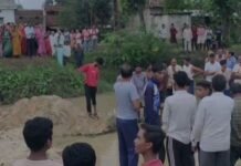 नाले किनारे गड्डे के पानी में डूबने से ९ वर्षीय मासूम की मौत, पुलिस ने घटना स्थल से किया शव बरामद, आज होगा पोस्टमार्टम,