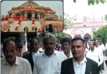 राम मंदिर चंदा विवाद: फैजाबाद के वकीलों का विरोध मार्च, चंपत राय, अनिल मिश्रा और गोपाल राव पर FIR की मांग