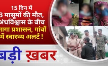 BALAGHAT NEWS: 15 दिन में 3 मासूमों की मौत, अंधविश्वास के बीच जागा प्रशासन, गांवों में अलर्ट !