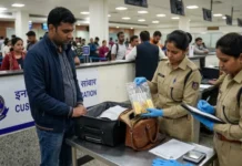 इंदौर एयरपोर्ट पर आबूधाबी से आई फ्लाइट के यात्री के पास मिला 2 करोड़ का सोना, तस्करी की आशंका