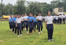 रानी अवंती बाई स्टेडियम में शुरू हुई परेड़ रिहर्सल