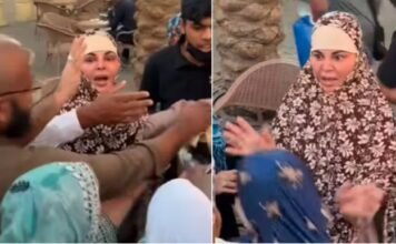 मक्का शरीफ में जानमाज बांट रहीं Rakhi Sawant के साथ हुई छीना-झपटी, भीड़ में खींचा गया हिजाब!