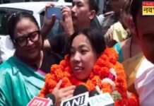 स्वदेश लौटने पर मीराबाई चानू का भव्य स्वागत, कोच विजय शर्मा ने बताया क्या होगा अगला टारगेट