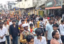 दादा कोटेश्वर धाम के लिए निकली विशाल कावड़ यात्रा, भोलेनाथ के जयकारों से गूंजा नगर