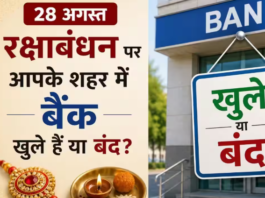 Bank Holiday in Raksha Bandhan: रक्षाबंधन पर 28 अगस्त बैंक खुलेंगे या बंद रहेंगे? अभी जानें