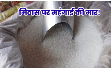 Sugar Price News: त्योहारों से पहले और कड़वी हुई चीनी, 65 रुपये प्रति किलो के पार खुदरा भाव, राहत के लिए आयात का सहारा