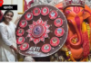 खरगोन में 16 वर्गफीट की राखी से सजे सिद्धि विनायक, 12 ज्योतिर्लिंगों के चित्रों से दिखी आस्था की अनूठी झलक
