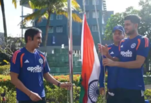 भारत के ऐतिहासिक 600वें टेस्ट से पहले गॉल में गौतम गंभीर और शुभमन गिल ने फहराया तिरंगा, VIDEO वायरल
