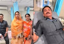 आपने मानव ढाल बनकर बचाई सुखबीर बादल की जान’, हमले में घायल इंस्पेक्टर संतोष की बहादुरी को हरसिमरत कौर ने किया सलाम